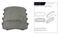 Imagen de JUEGO PASTILLAS CERAMICA TRAS HILUX 3.0D SW4 2005. . .